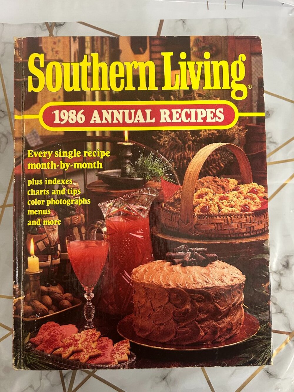 Southern Living 1986 Annual Recipe Cookbook